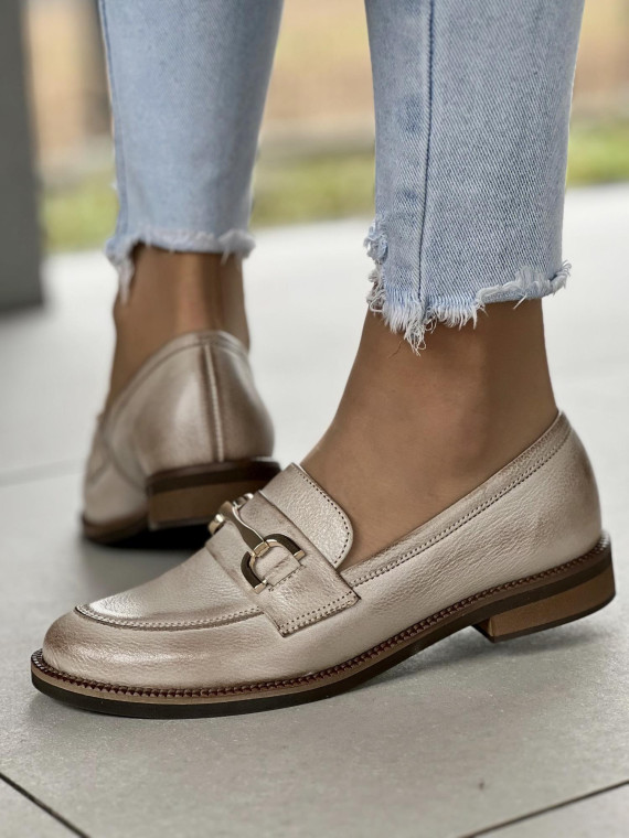 Mokasyny skórzane Polskiej produkcji