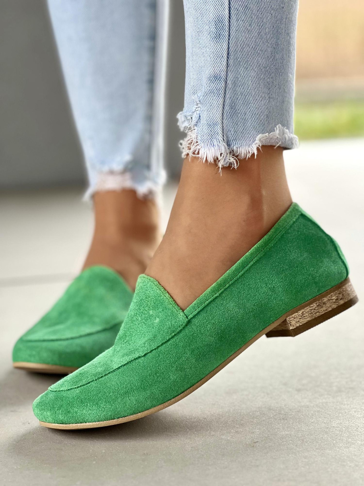 Mokasyny skórzane OLEKSY Polskiej produkcji