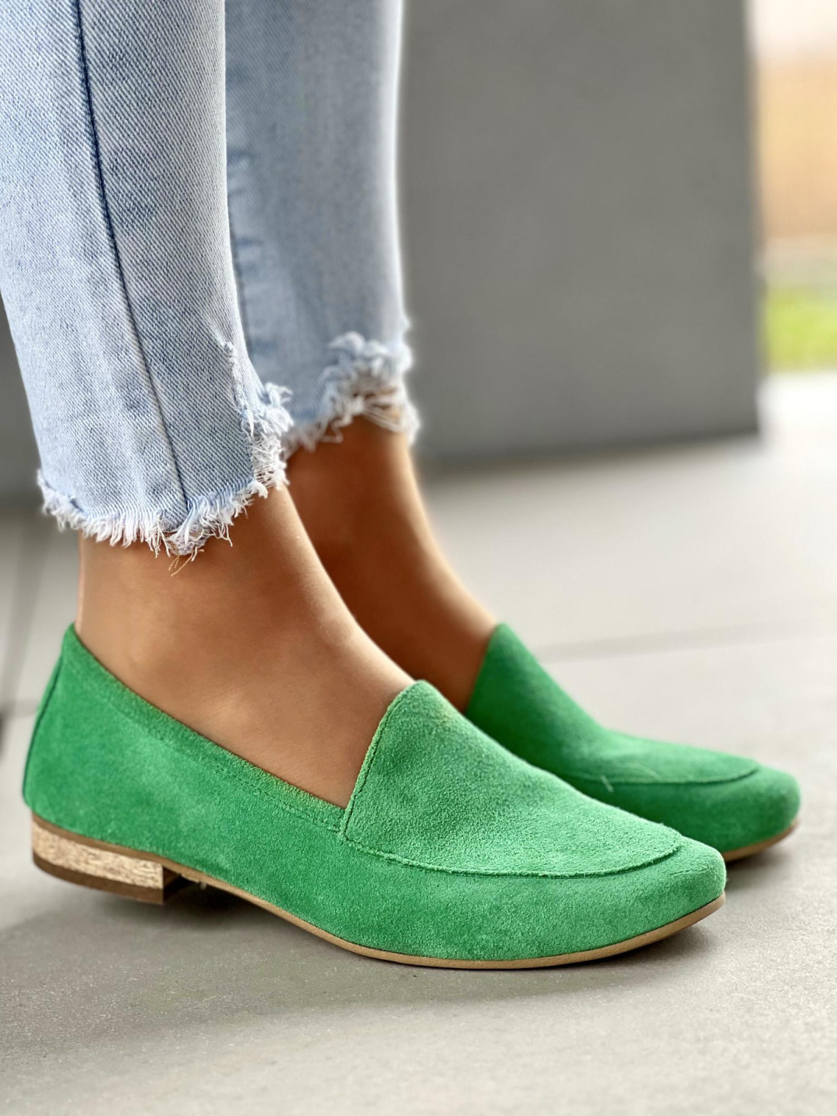 Mokasyny skórzane OLEKSY Polskiej produkcji