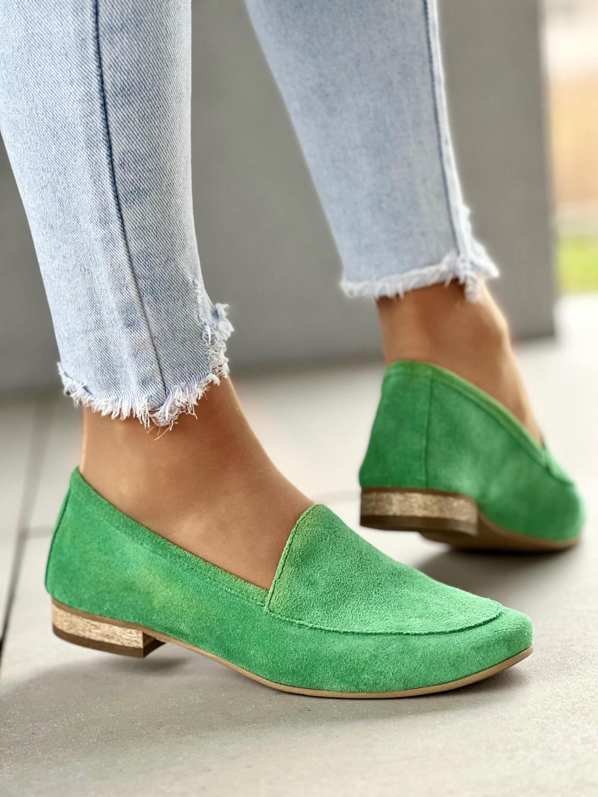 Mokasyny skórzane OLEKSY Polskiej produkcji