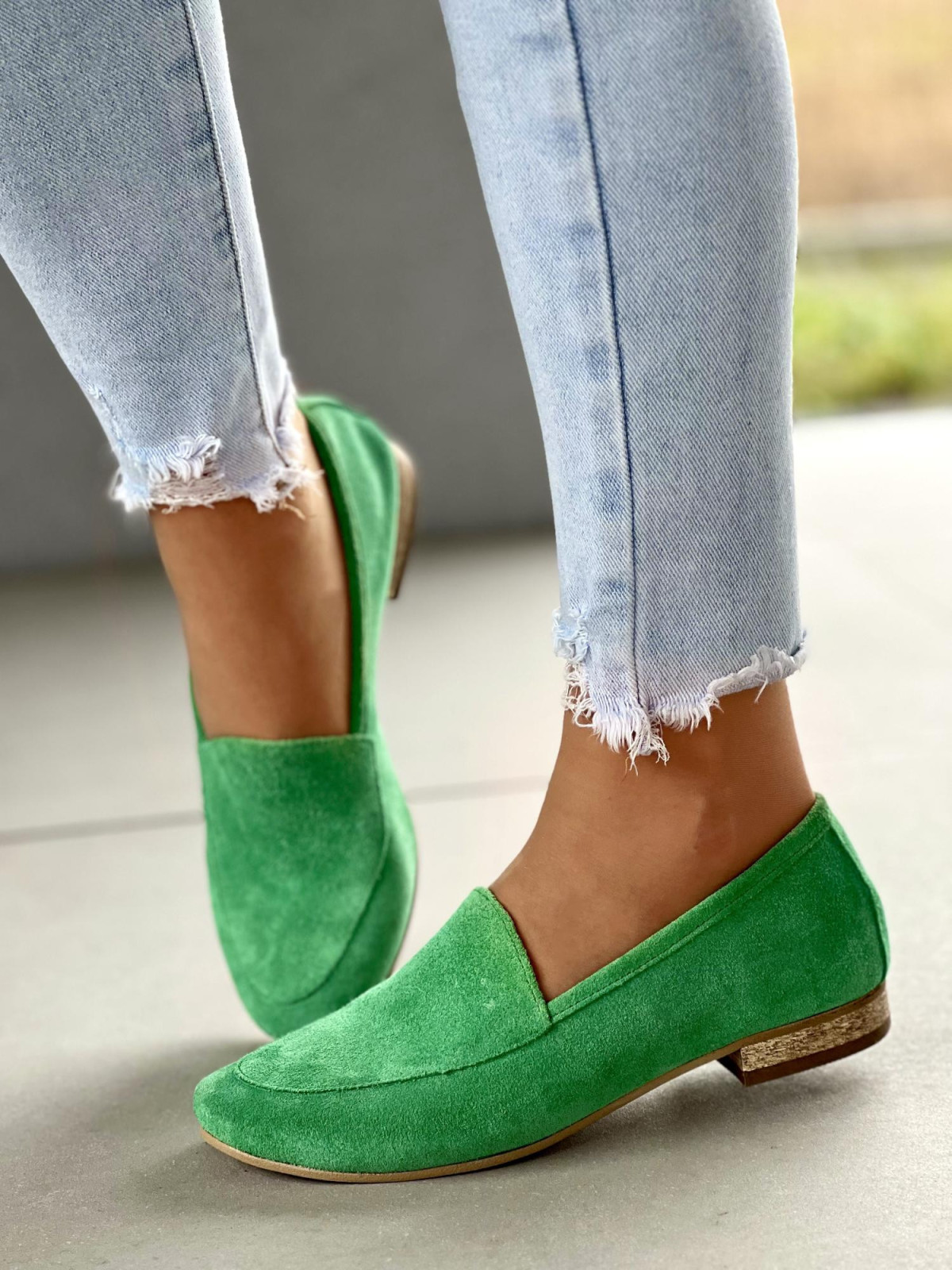 Mokasyny skórzane OLEKSY Polskiej produkcji