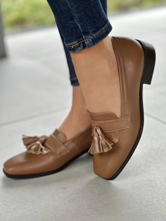 Półbuty damskie OLEKSY ze skóry naturalnej Polskiej produkcji