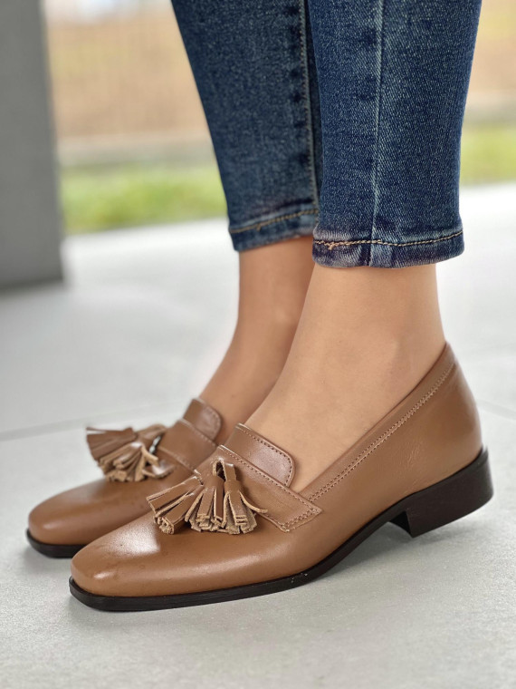 Półbuty damskie OLEKSY ze skóry naturalnej Polskiej produkcji