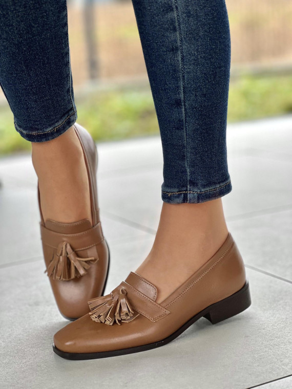 Półbuty damskie OLEKSY ze skóry naturalnej Polskiej produkcji