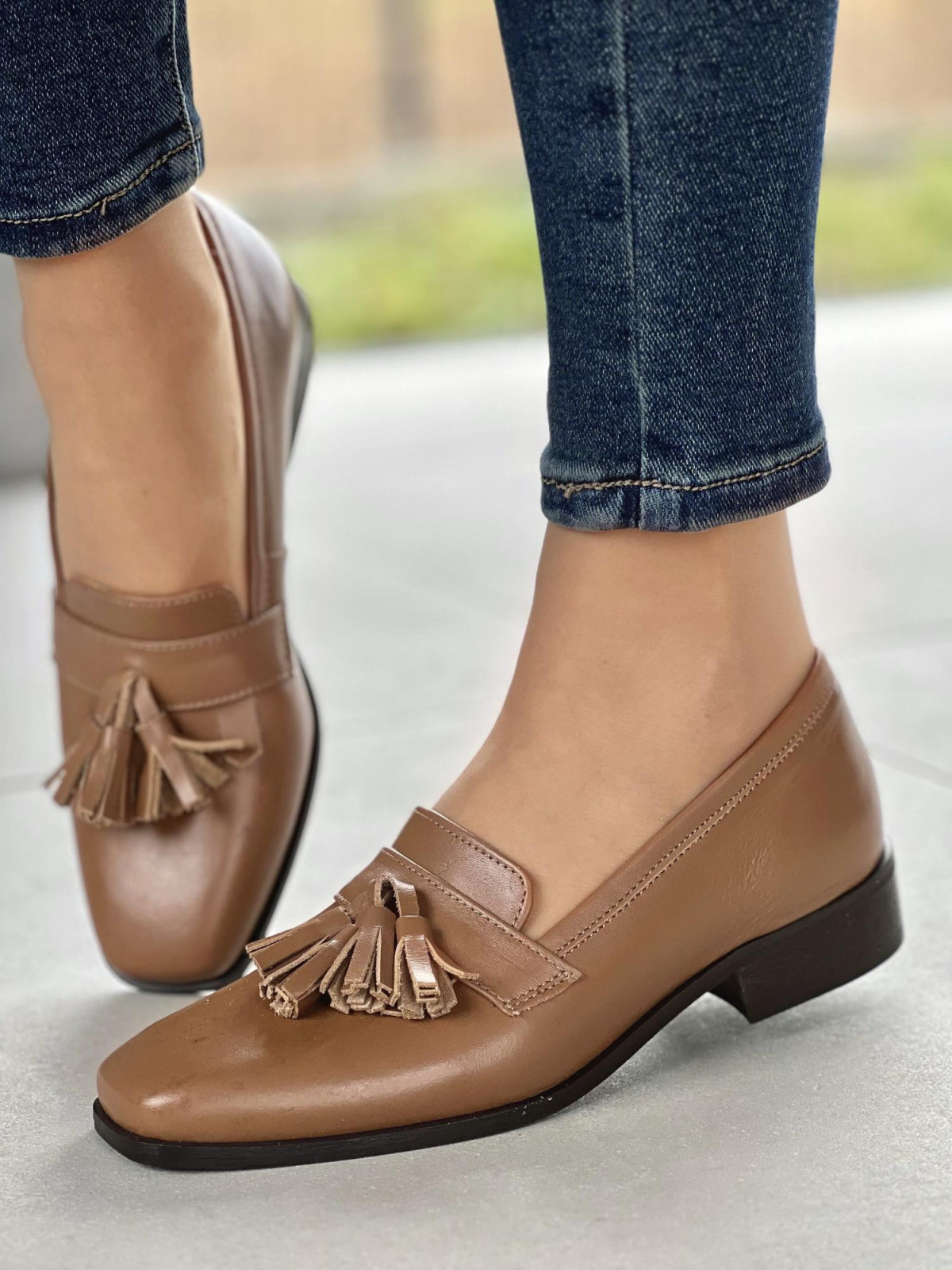 Półbuty damskie OLEKSY ze skóry naturalnej Polskiej produkcji