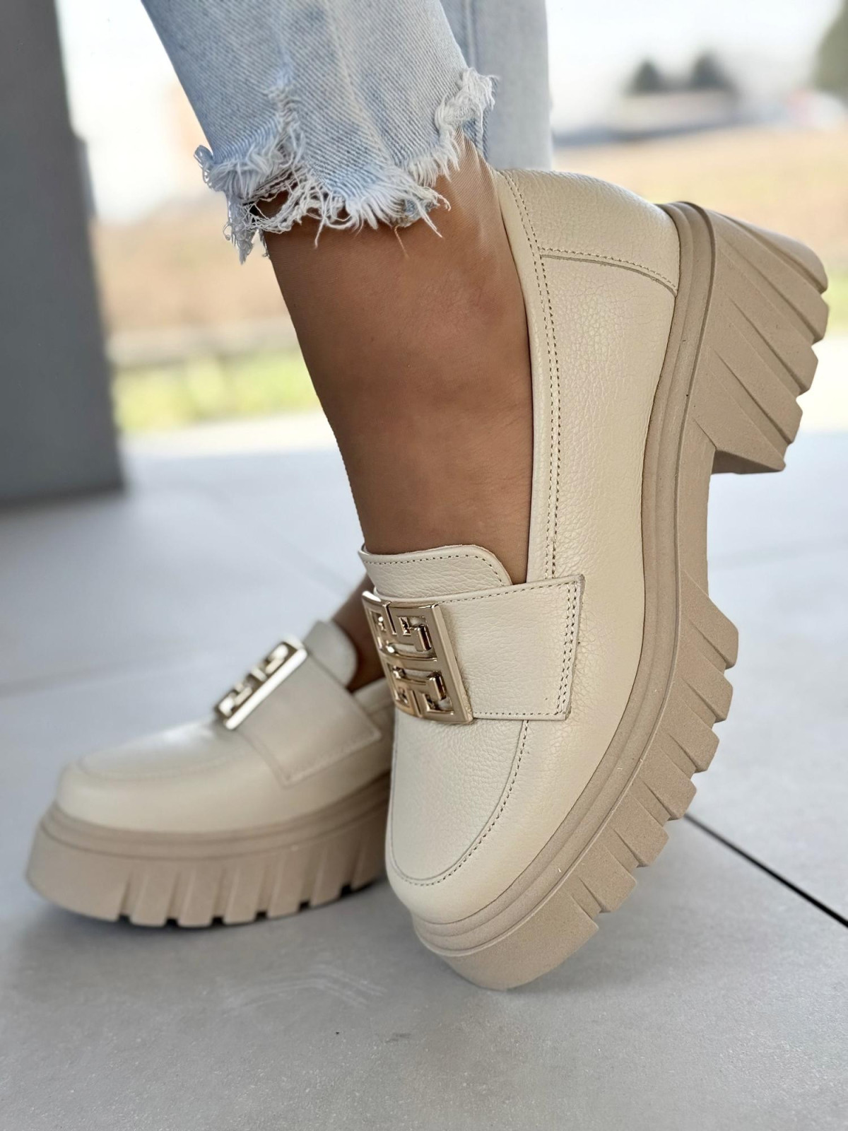 Mokasyny skórzane OLEKSY Polskiej produkcji