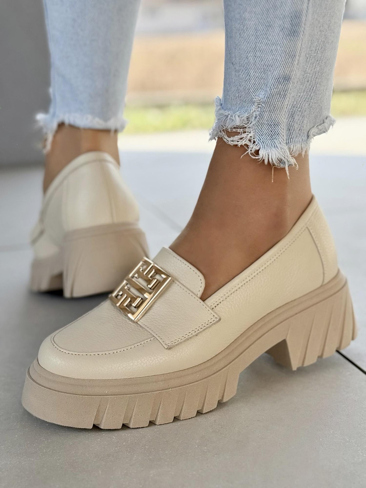 Mokasyny skórzane OLEKSY Polskiej produkcji