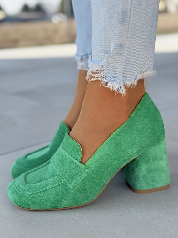 Półbuty damskie OLEKSY ze skóry naturalnej Polskiej produkcji