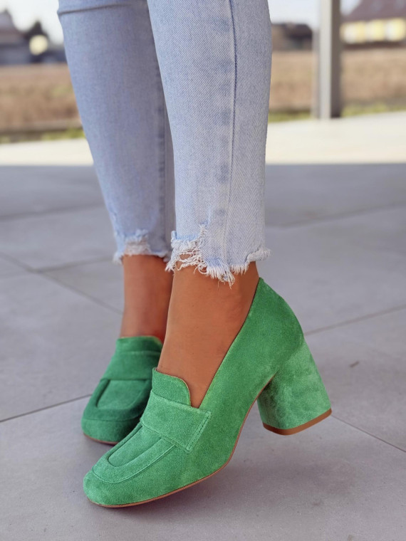 Półbuty damskie OLEKSY ze skóry naturalnej Polskiej produkcji