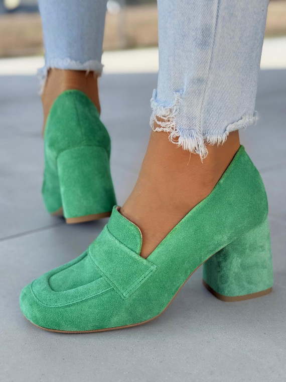 Półbuty damskie OLEKSY ze skóry naturalnej Polskiej produkcji