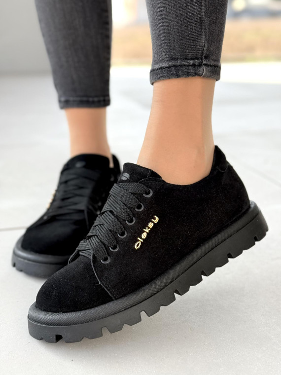 Półbuty damskie OLEKSY ze skóry naturalnej Polskiej produkcji