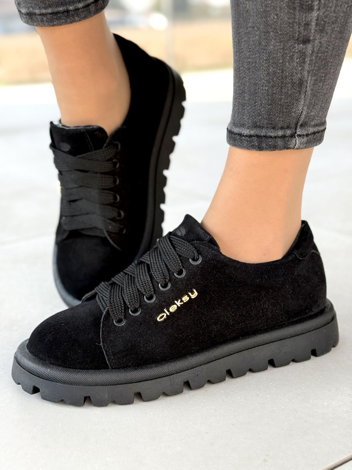 Półbuty damskie OLEKSY ze skóry naturalnej Polskiej produkcji