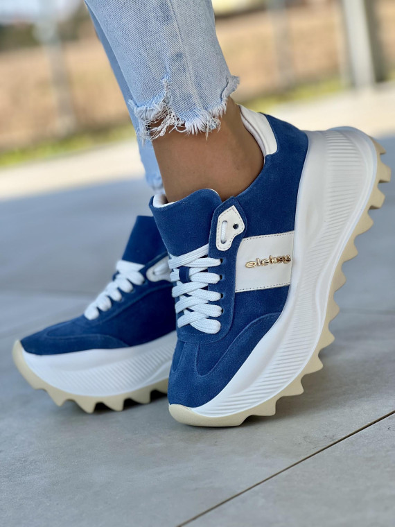 Sneakersy OLEKSY ze skóry Polskiej produkcji