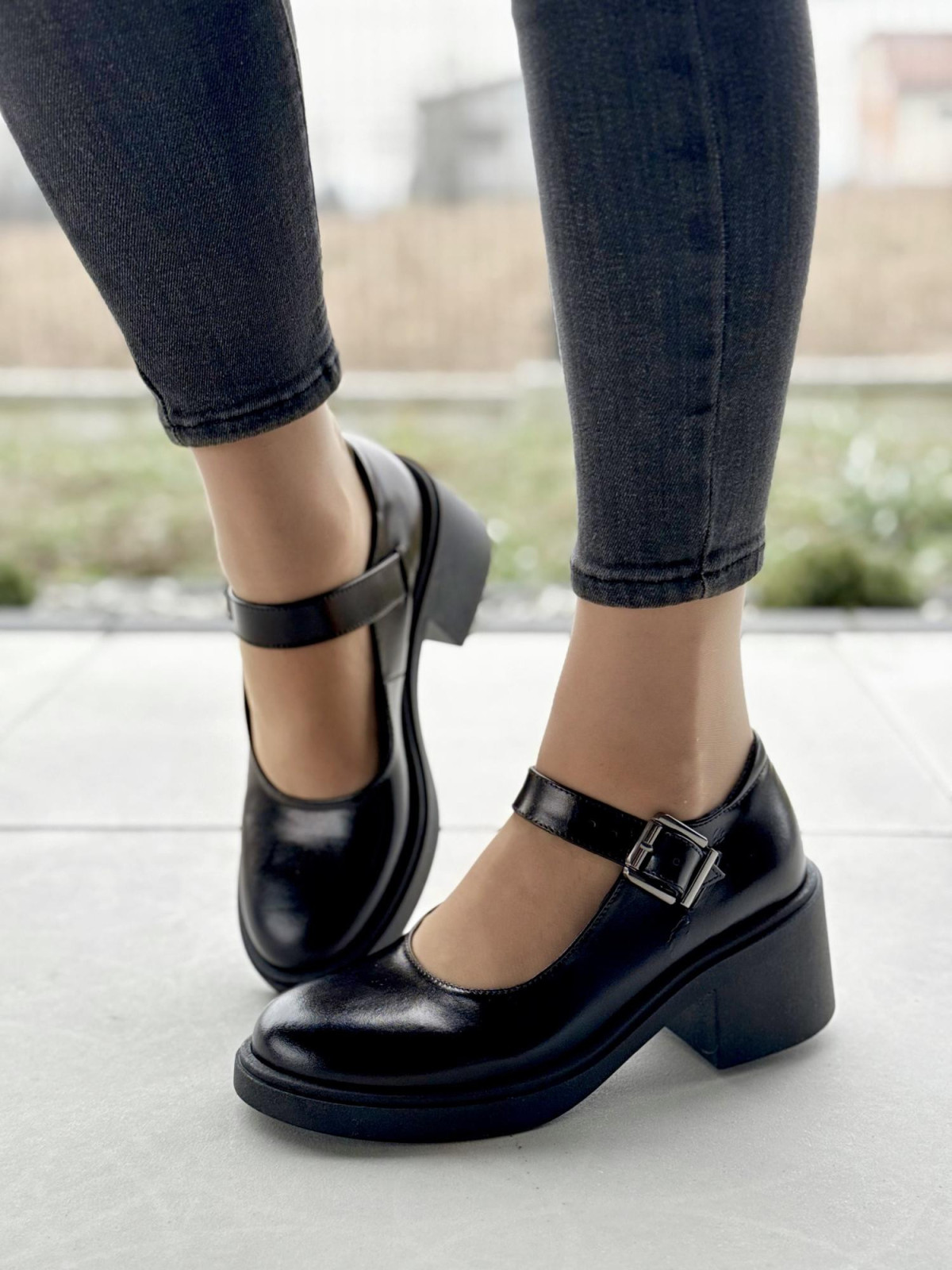 Półbuty damskie OLEKSY ze skóry naturalnej Polskiej produkcji