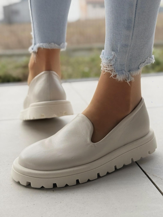 Mokasyny skórzane barefoot OLEKSY Polskiej produkcji