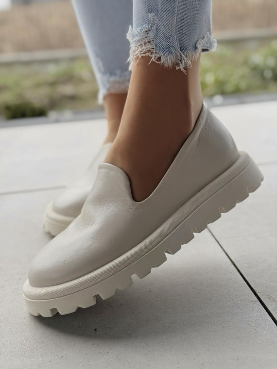 Mokasyny skórzane barefoot OLEKSY Polskiej produkcji