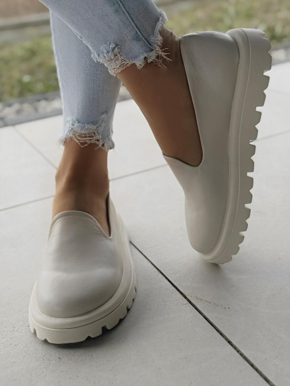 Mokasyny skórzane barefoot OLEKSY Polskiej produkcji