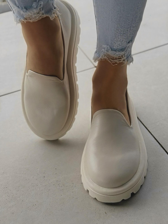 Mokasyny skórzane barefoot OLEKSY Polskiej produkcji