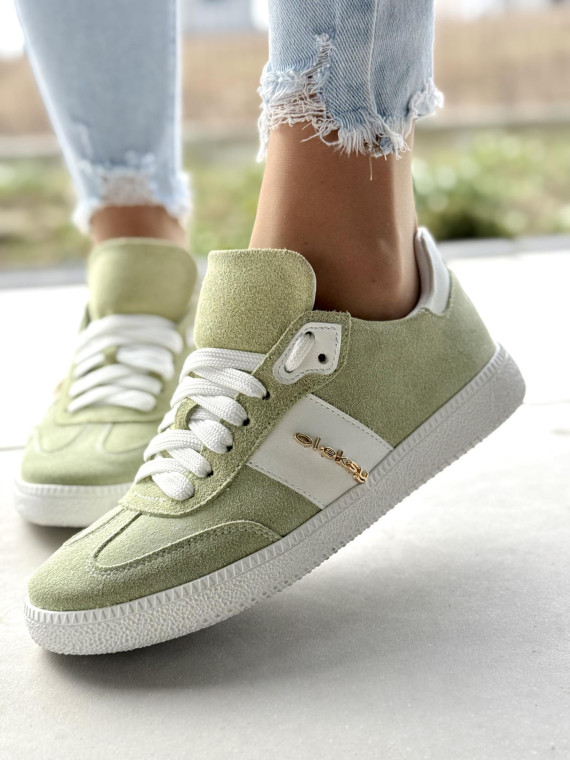 Sneakersy OLEKSY ze skóry Polskiej produkcji