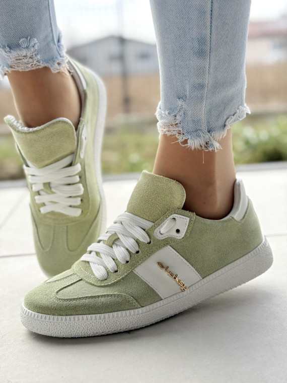 Sneakersy OLEKSY ze skóry Polskiej produkcji