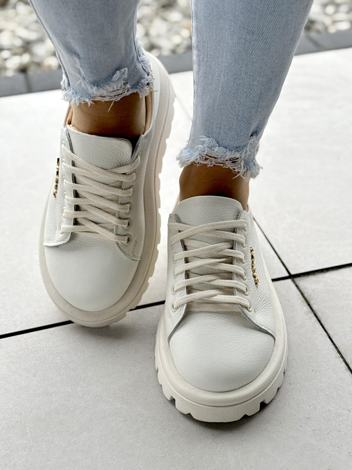 Półbuty damskie OLEKSY ze skóry naturalnej Polskiej produkcji