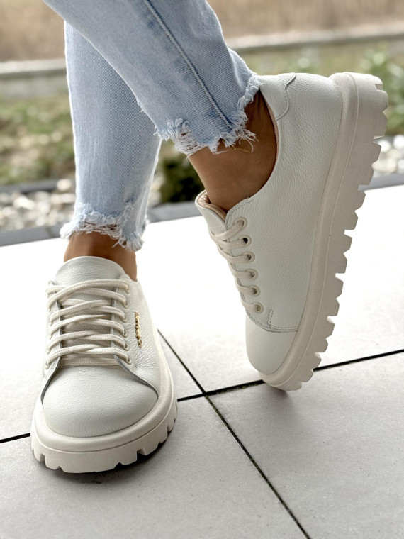 Półbuty damskie OLEKSY ze skóry naturalnej Polskiej produkcji