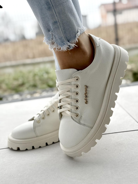 Półbuty damskie OLEKSY ze skóry naturalnej Polskiej produkcji