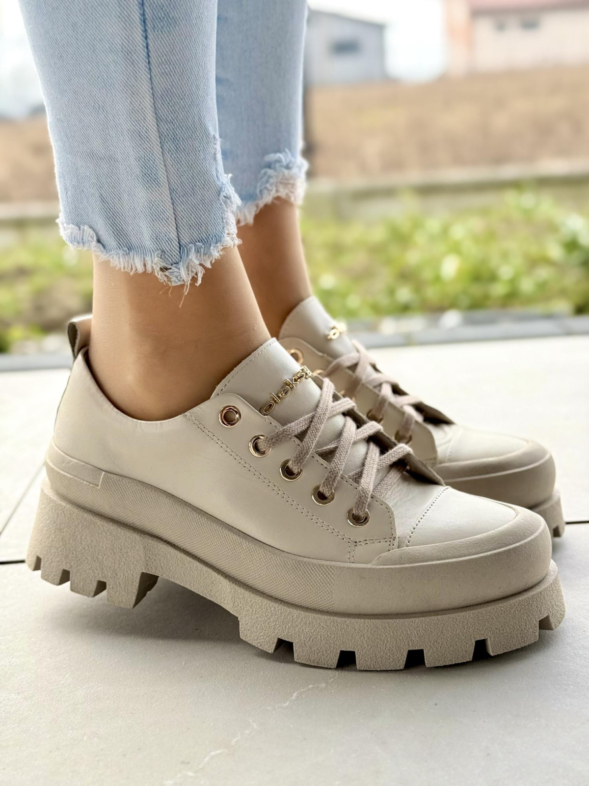 Trapery skórzane OLEKSY Polskiej produkcji