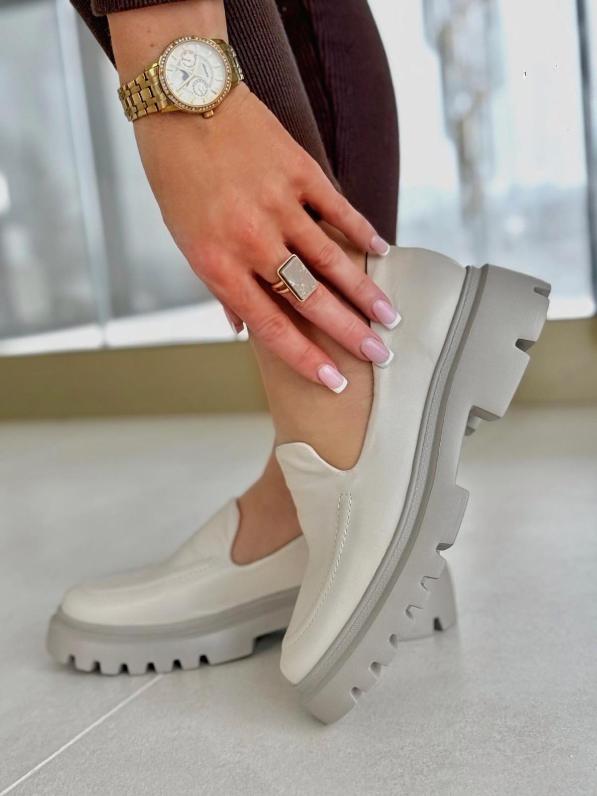 Mokasyny OLEKSY z naturalnej skóry Polskiej produkcji