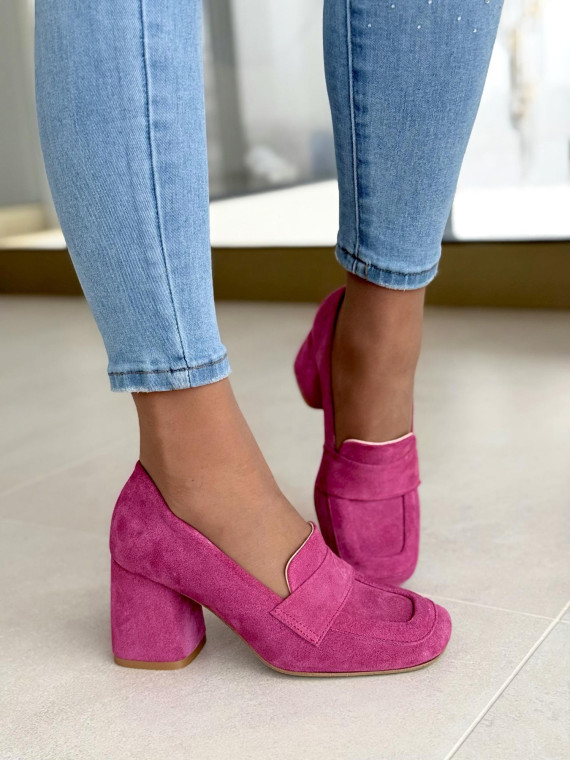 Mokasyny damskie ze skóry naturalnej  OLEKSY Polskiej produkcji