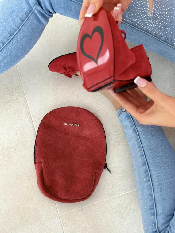 Baleriny ze skóry naturalnej OLEKSY Polskiej produkcji