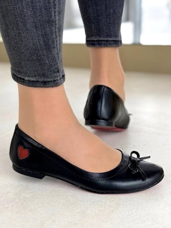 Baleriny ze skóry naturalnej OLEKSY Polskiej produkcji