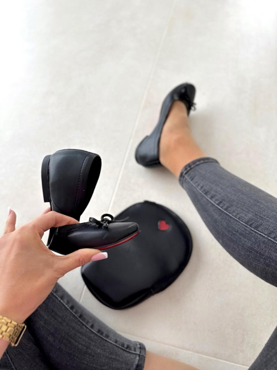 Baleriny ze skóry naturalnej OLEKSY Polskiej produkcji