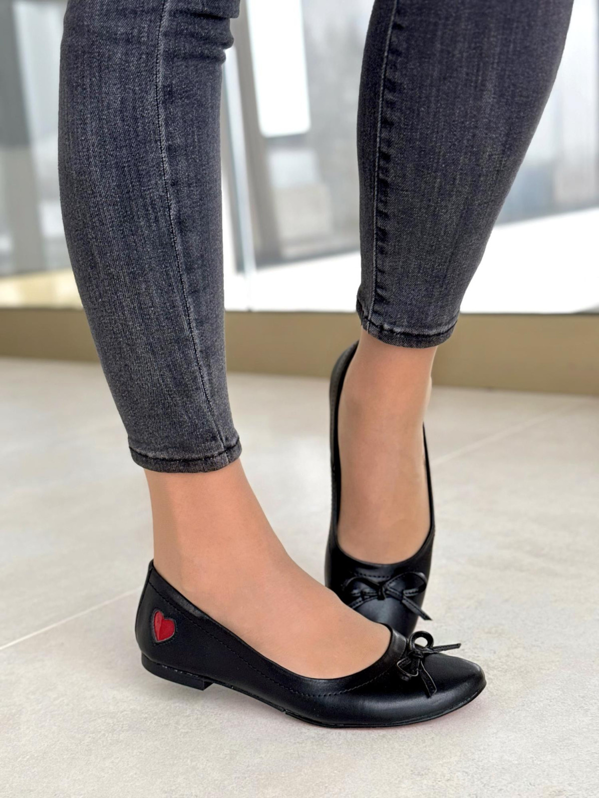 Baleriny ze skóry naturalnej OLEKSY Polskiej produkcji