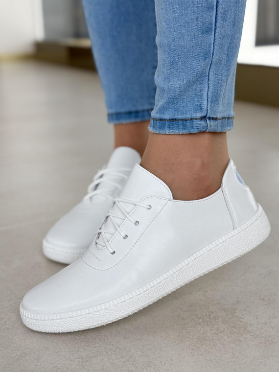 Sneakersy OLEKSY ze skóry Polskiej produkcji