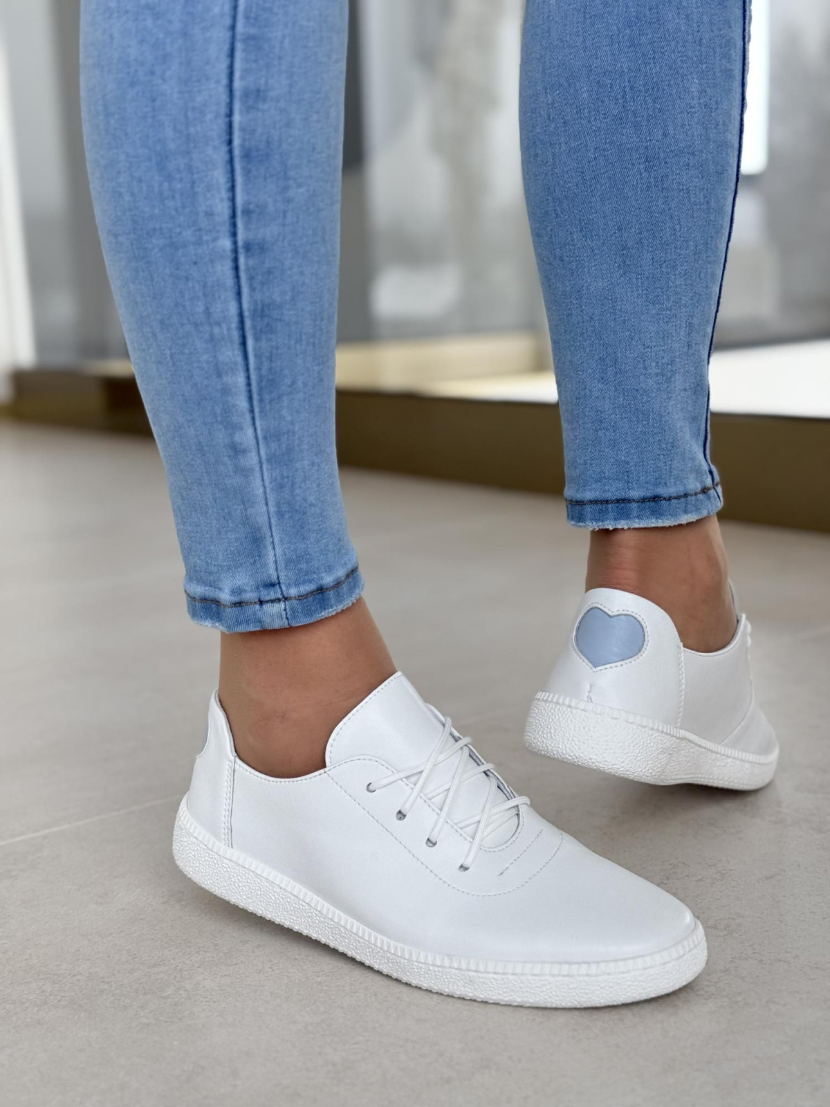 Sneakersy OLEKSY ze skóry Polskiej produkcji