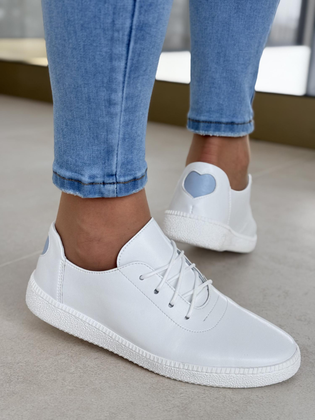 Sneakersy OLEKSY ze skóry Polskiej produkcji