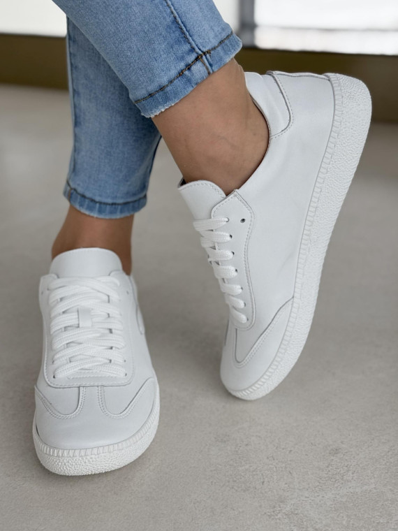 Sneakersy OLEKSY ze skóry Polskiej produkcji