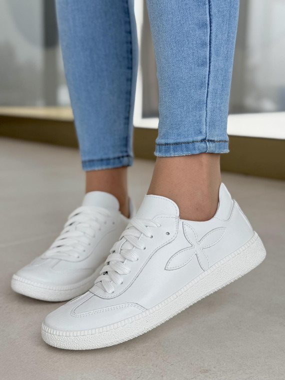 Sneakersy OLEKSY ze skóry Polskiej produkcji