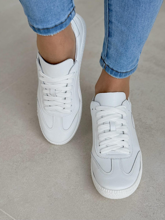 Sneakersy OLEKSY ze skóry Polskiej produkcji