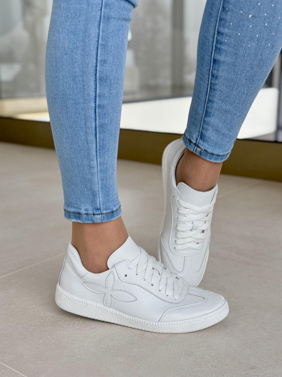 Sneakersy OLEKSY ze skóry Polskiej produkcji