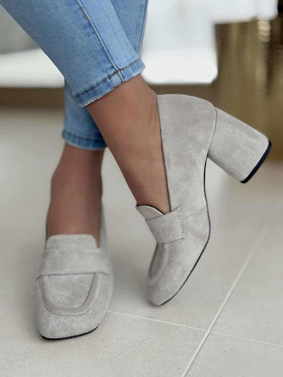 Mokasyny ze skóry naturalnej OLEKSY Polskiej produkcji