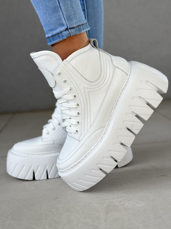 Sneakers ze skóry naturalnej OLEKSY Polskiej produkcji