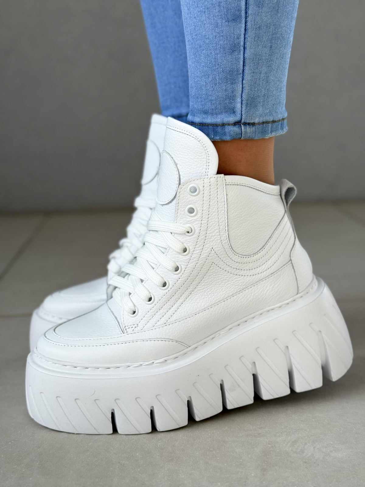 Sneakers ze skóry naturalnej OLEKSY Polskiej produkcji