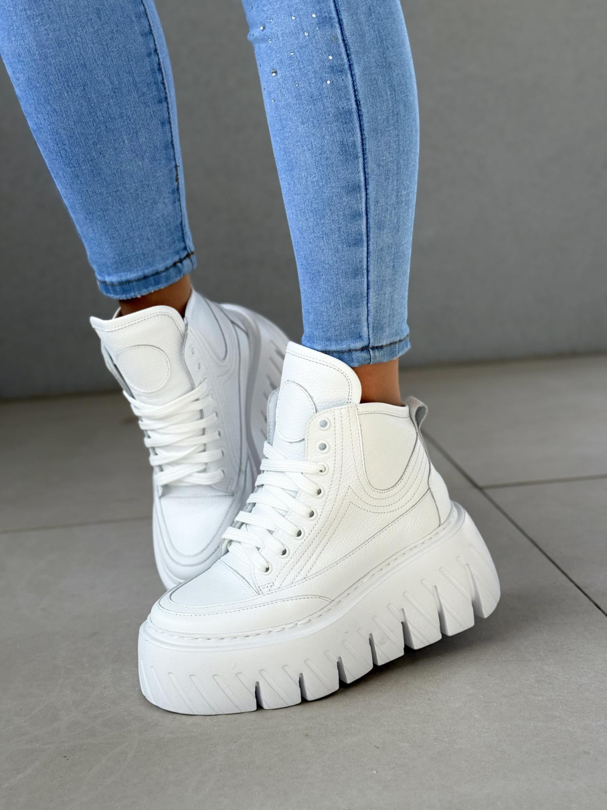 Sneakers ze skóry naturalnej OLEKSY Polskiej produkcji