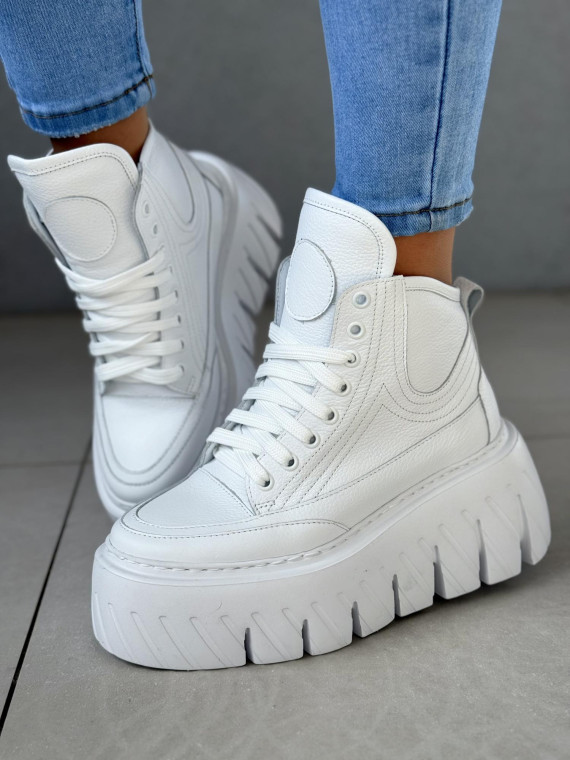 Sneakers ze skóry naturalnej OLEKSY Polskiej produkcji