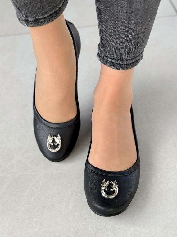 Baleriny ze skóry naturalnej OLEKSY Polskiej produkcji