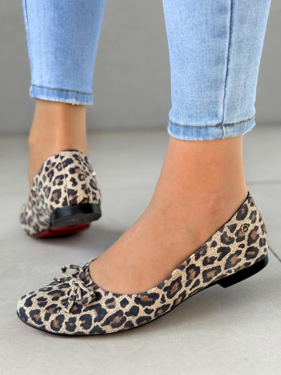 Baleriny ze skóry naturalnej