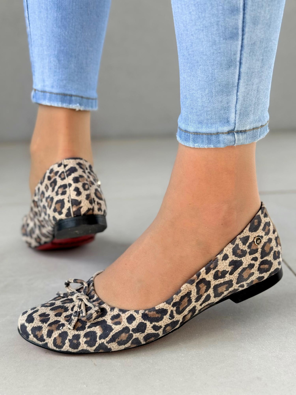 Baleriny ze skóry naturalnej