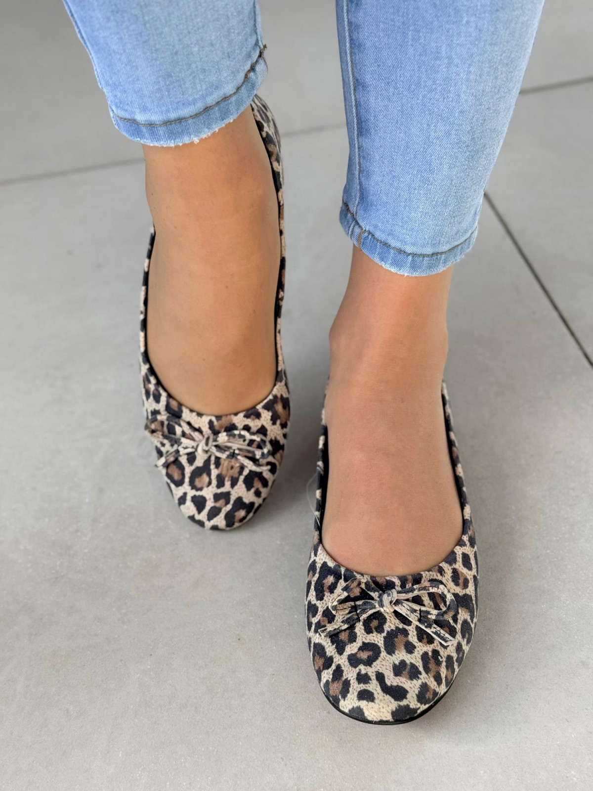 Baleriny ze skóry naturalnej